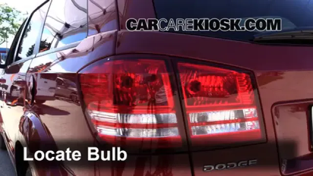 2009 Dodge Journey SE 2.4L 4 Cyl. Luces Luz trasera (reemplazar foco)